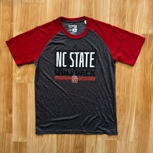 NEW- NC State NCSU Wolfpack Adidas Ultimate Performance Tee T Shirt- Men’s Large